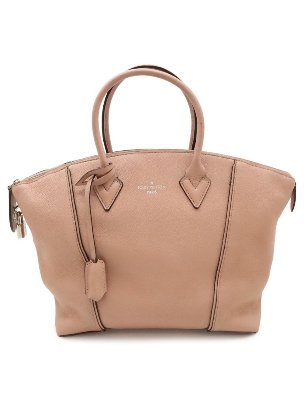 Louis Vuitton Parnassea Lockit MM Tote Veau Cashmere Magnolia - Picture 1 of 9